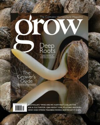 🌱 Grow magazine feature - Link in bio for the full article 🗞️

✍️ @vee_thetravelingcannawriter 
📰 @growmagazine
